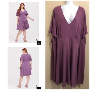 Torrid Size 5 Studio Line Flutter Dress